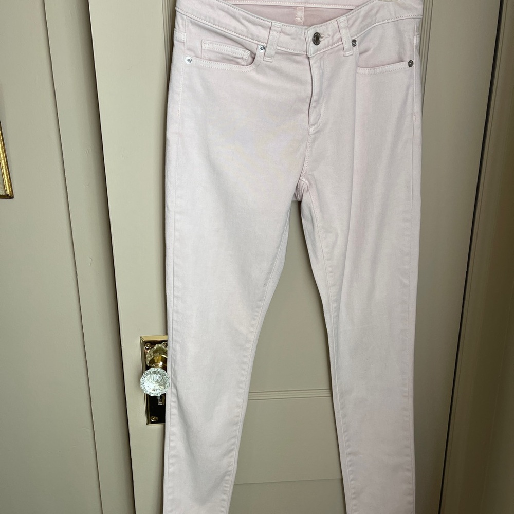 Michael Kors Light Pink Skinny Jeans